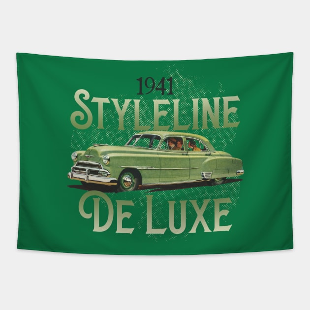1941 styleline de luxe car Tapestry by JINTOMANG
