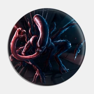 Venomized Alien Pin