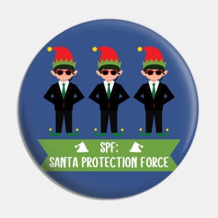 SPF Santa Protection Force Pin