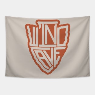 Wind Cave National Park name arrowhead Tapestry