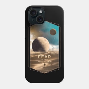 Dune Moons, Muad’Dib on Arrakis Phone Case