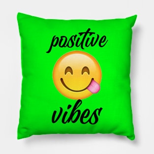 positive vibes Pillow