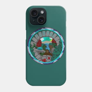 Peer Into the Portal Phone Case