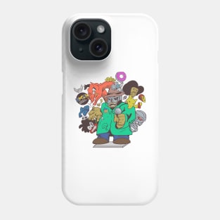 mf doom friends Phone Case