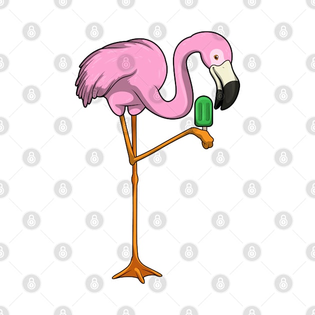 Flamingo Popsicle by Markus Schnabel