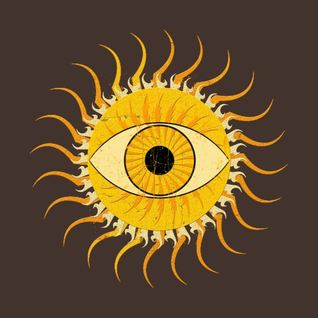 All-seeing sun by ElectricMint