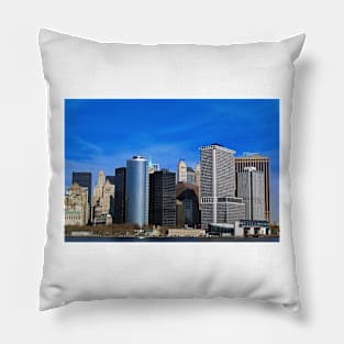 New York City Skyline United States Of America Pillow