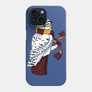 Hipster Snowy Owl Phone Case