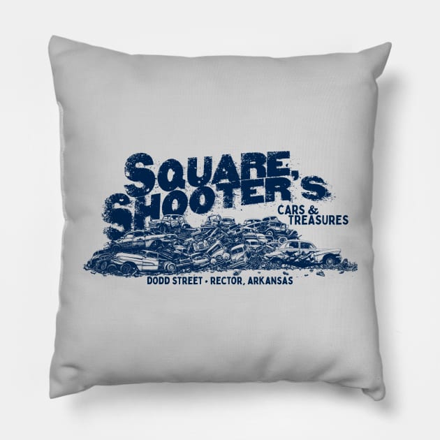 Square Shooter's Pillow by rt-shirts