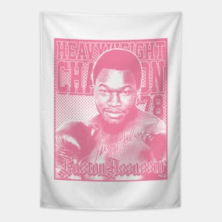 Larry Holmes Pink Tapestry