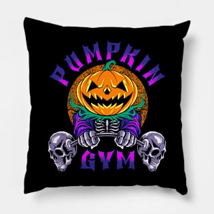 pumpkin gym Pillow