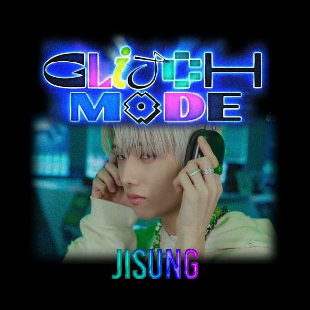 Jisung NCT dream - glitch mode by GlitterMess