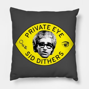 Sid Dithers Private Eye SCTV Pillow