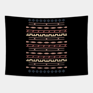 8ts Geometric Pattern Tapestry