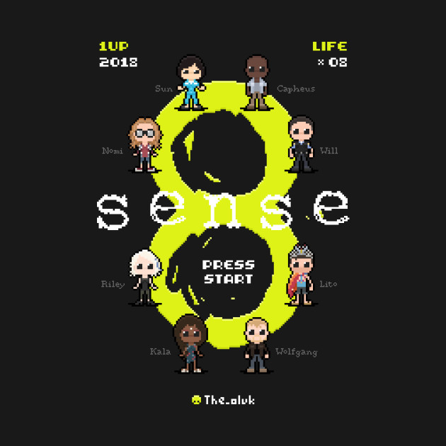 Discover Sense8-bit - Sense8 - T-Shirt