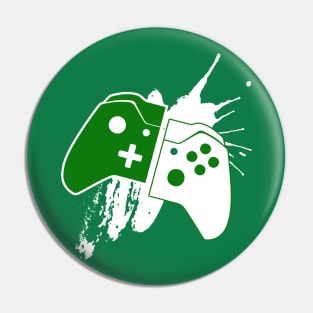 Xbox Control Paint Splash Pin