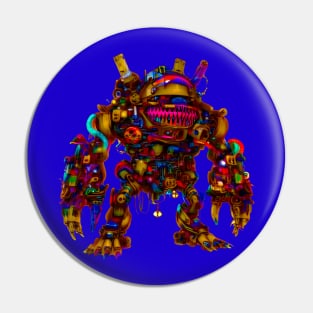 Weirdcore Robot Monster Pin