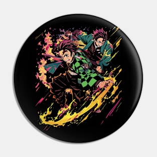 Demon Slayer Collaborations Pin