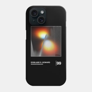 Rowland S Howard / Minimal Graphic Design Tribute Phone Case