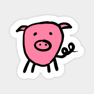 Cute Pig Magnet