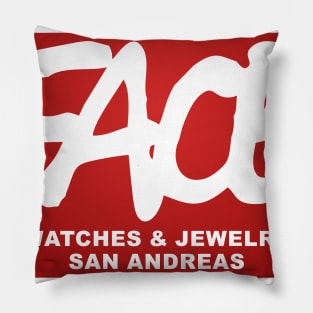 FACE watches & jewelry Pillow