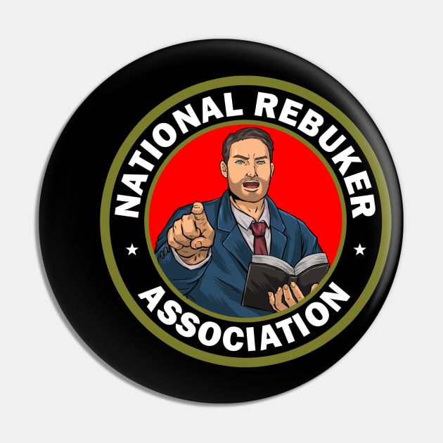 National Rebuker Association Pin by CalledandChosenApparel