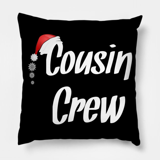 Cousin Crew t shirt for Women and men and kids Pillow by FouadBelbachir46