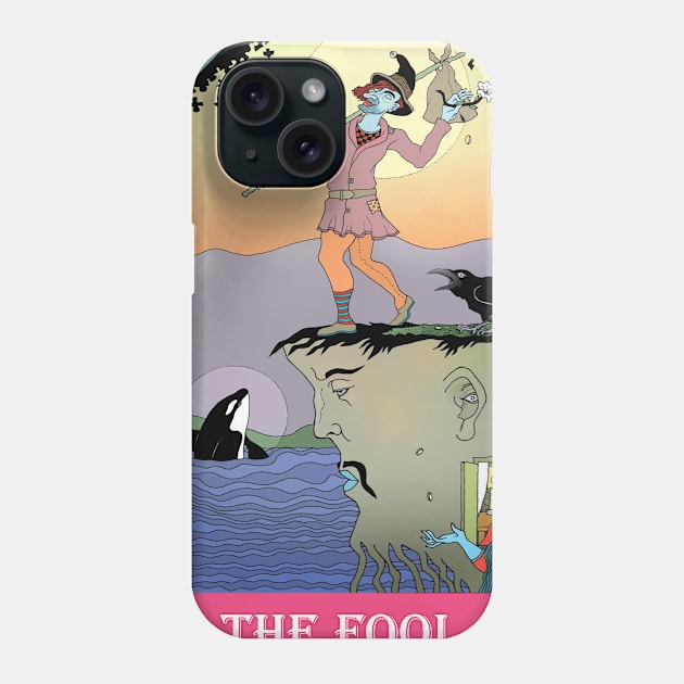 Tarot The Fool Phone Case by christoph