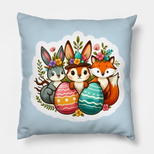 Easter Critters Pillow