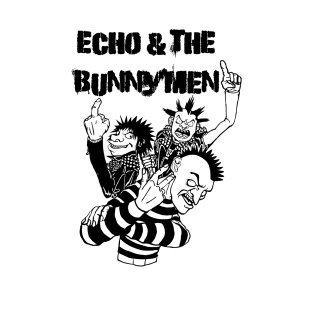 Punk Rock Man Of Echo & The Bunnymen T-Shirt