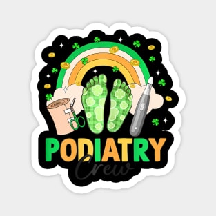 Podiatry Crew Shamrock Podiatrist St Patrick's Day Magnet