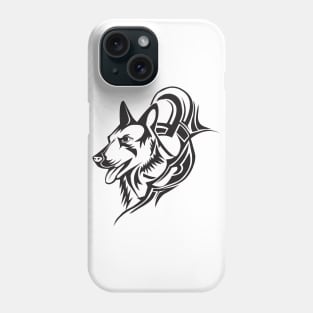 Dog Tattoo Art Phone Case