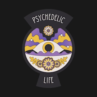 Psychedelic and Retro Illustration T-Shirt T-Shirt