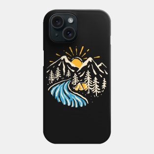 Camp River Phone Case