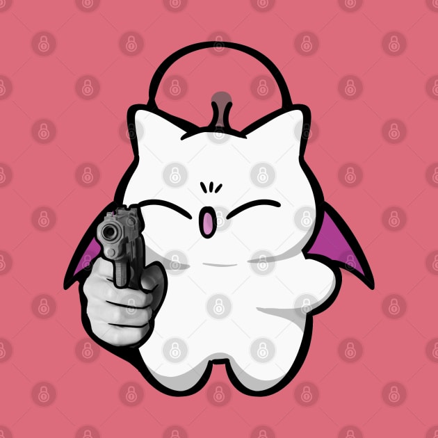 GUN Moogle by wisdomeel