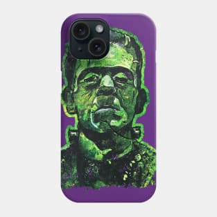 Pop Art Frankenstein (Transparent Version) Phone Case