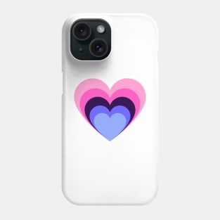 Omni heart in heart Phone Case