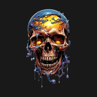 skull dripping T-Shirt