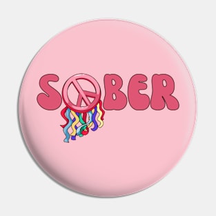 Funny Sober Valentine's Day | Addiction Recovery Pin