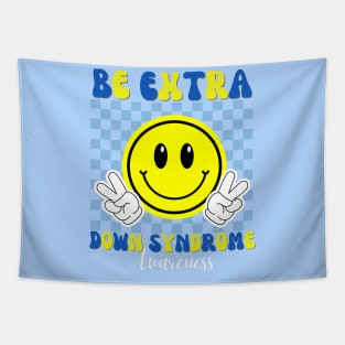 Down Syndrome Awareness BE EXTRA - Trisomy 21 Tapestry