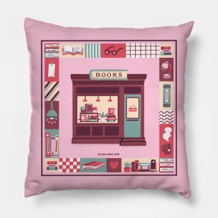 Bookstore Pillow
