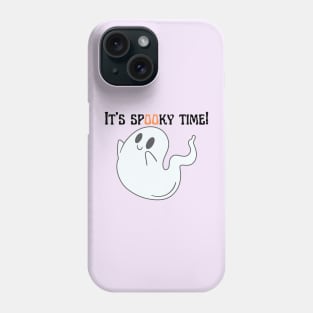 Spooky Time | Cute ghost Phone Case