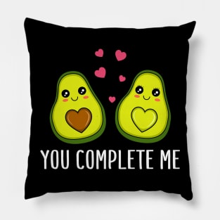 Happy Valentines Day Gift For Avocado Lover Pillow