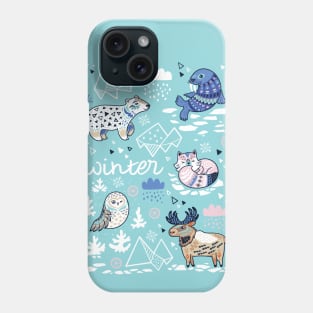 Polar animals Phone Case