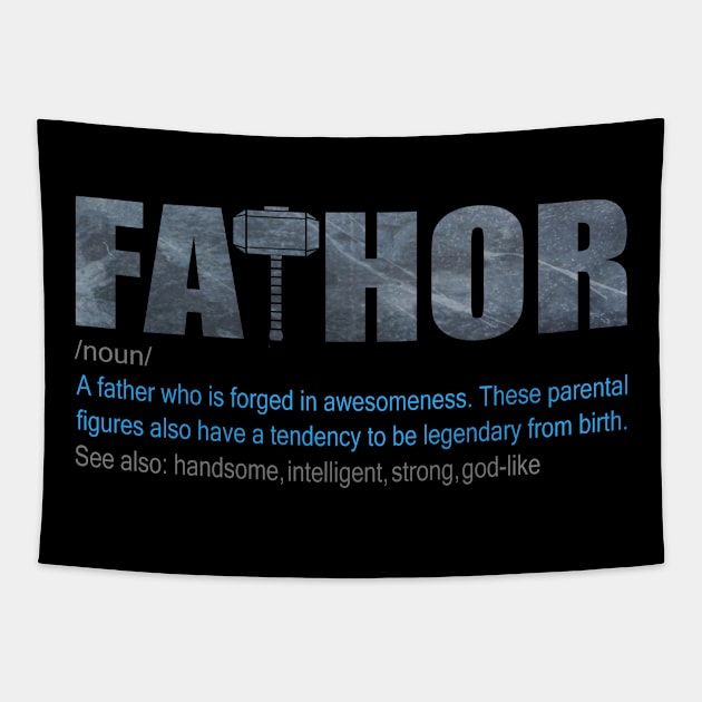 FATHOR Tapestry by POP SHOCK