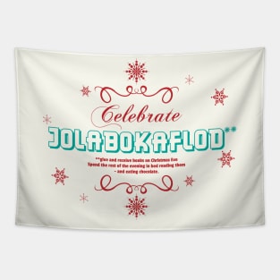 Celebrate Jolabokaflod Tapestry