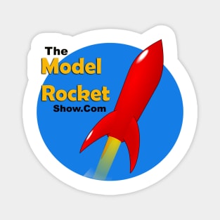 The Model Rocket Show Circle Logo Magnet