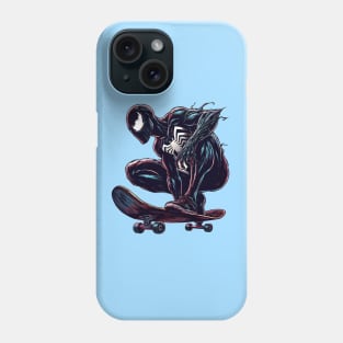 Unleash the Edge: Captivating Anti-Hero Skateboard Art Prints for a Modern and Rebellious Ride! Phone Case