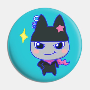 Kuromametchi (Tamagotchi) Pin