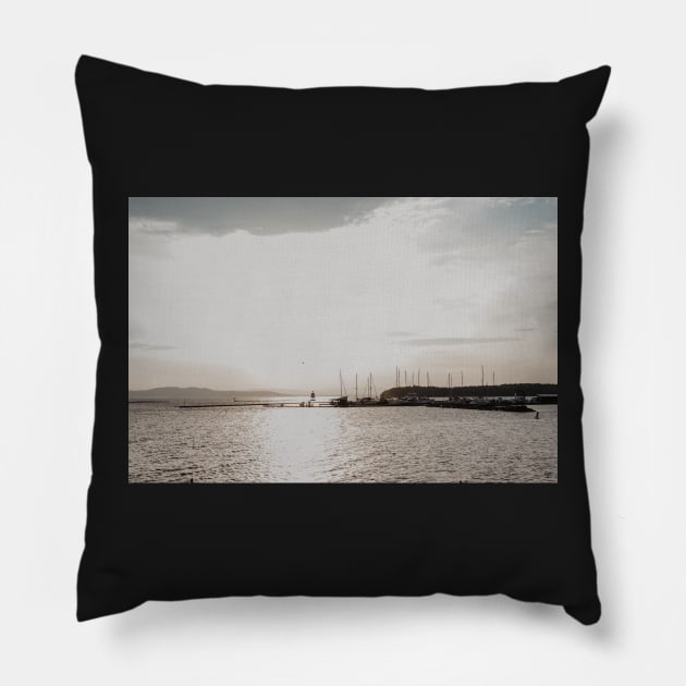 Lake Champlain Pillow by LindsayVaughn